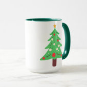 クリスマスツリー マグカップ (正面右)