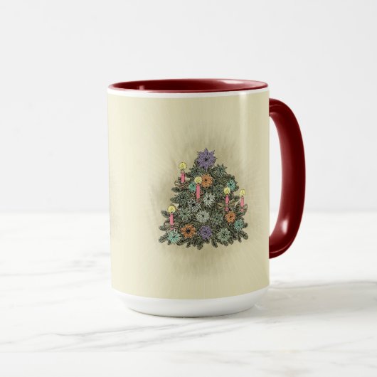 クリスマスツリー – マグカップ (正面右)