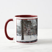 「クリスマスツリー」マグカップ マグカップ (左)