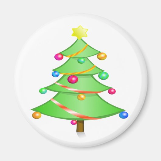 クリスマスツリー マグネット (正面)