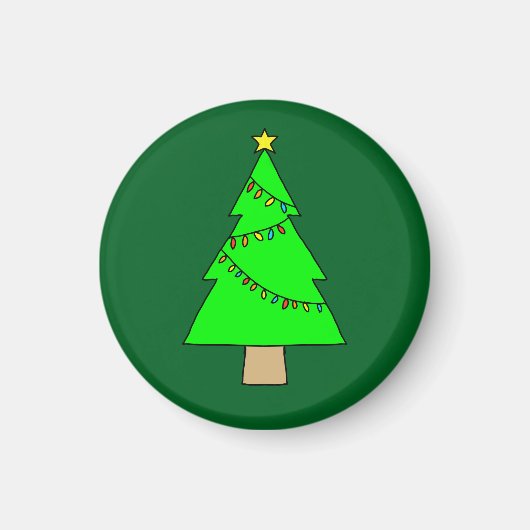 クリスマスツリー マグネット (正面)