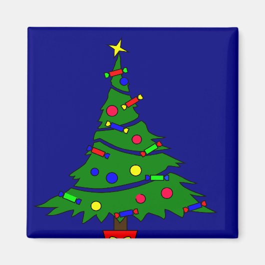 クリスマスツリー マグネット (正面)