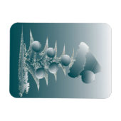 クリスマスツリー マグネット (横)