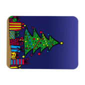 クリスマスツリー マグネット (横)