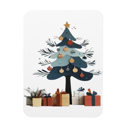 クリスマスツリー マグネット (縦)