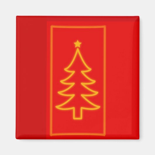 クリスマスツリー マグネット (正面)