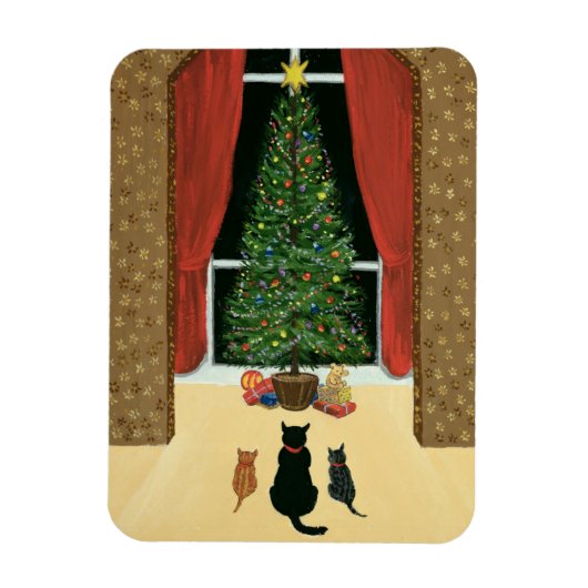 クリスマスツリー マグネット (縦)