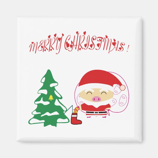 クリスマスツリー マグネット (正面)