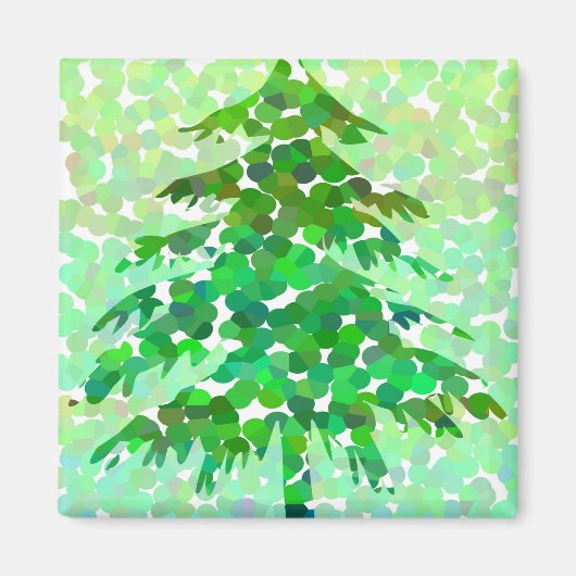 クリスマスツリー – マグネット (正面)