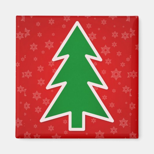 クリスマスツリー マグネット (正面)