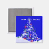 クリスマスツリー – マグネット (正面/裏面)