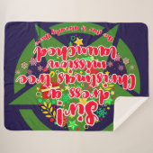 クリスマスツリー、ミッション、陸軍 シェルパブランケット (正面(横))