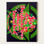 クリスマスツリー、ミッション、陸軍 プランナー手帳 (裏面)