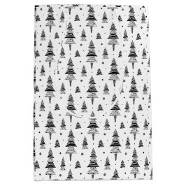 クリスマスツリー ミディアムペーパーバッグ