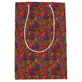 クリスマスツリー ミディアムペーパーバッグ