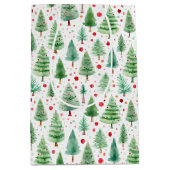 クリスマスツリー ミディアムペーパーバッグ (正面)