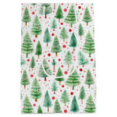 クリスマスツリー ミディアムペーパーバッグ (裏面)