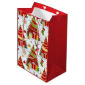 クリスマスツリー ミディアムペーパーバッグ (正面アングル)