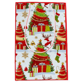 クリスマスツリー ミディアムペーパーバッグ