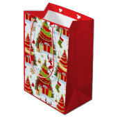 クリスマスツリー ミディアムペーパーバッグ (裏面アングル)