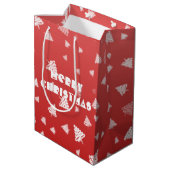 クリスマスツリー ミディアムペーパーバッグ (裏面アングル)