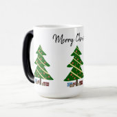 クリスマスツリー モーフィングマグカップ (正面左)