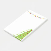 クリスマスツリー&ライト ポストイット (アングル)