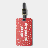 クリスマスツリー ラゲッジタグ (正面縦)