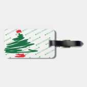 クリスマスツリー ラゲッジタグ (裏面横)