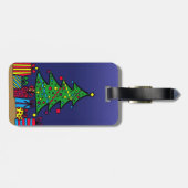 クリスマスツリー ラゲッジタグ (裏面横)