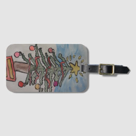 クリスマスツリー ラゲッジタグ