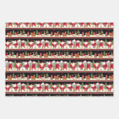 クリスマスツリー ラッピングペーパーシート (正面2)