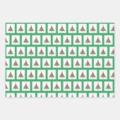 クリスマスツリー ラッピングペーパーシート (正面2)