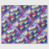 クリスマスツリー ラッピングペーパー (フラット)