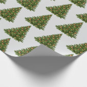 クリスマスツリー ラッピングペーパー (角)