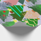 クリスマスツリー！ ラッピングペーパー (角)