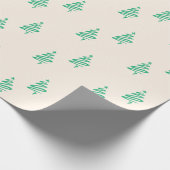 クリスマスツリー ラッピングペーパー (角)