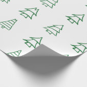 クリスマスツリー ラッピングペーパー (角)