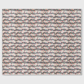 クリスマスツリー ラッピングペーパー (フラット)