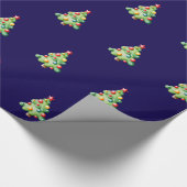 クリスマスツリー ラッピングペーパー (角)