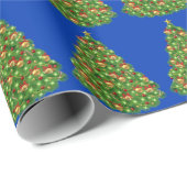 クリスマスツリー ラッピングペーパー (ロールコーナー)