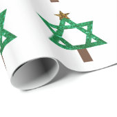 クリスマスツリー ラッピングペーパー (ロールコーナー)