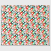 クリスマスツリー ラッピングペーパー (フラット)