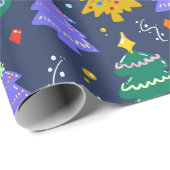 クリスマスツリー ラッピングペーパー (ロールコーナー)