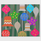 クリスマスツリー ラッピングペーパー (フラット)