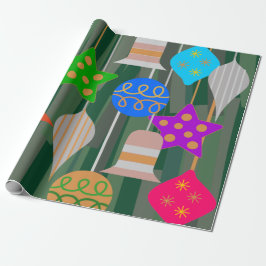 クリスマスツリー ラッピングペーパー