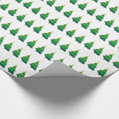 クリスマスツリー ラッピングペーパー (角)