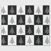 クリスマスツリー ラッピングペーパー (フラット)