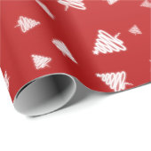 クリスマスツリー ラッピングペーパー (ロールコーナー)