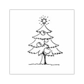 クリスマスツリー ラバースタンプ (インプリント)